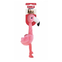 Kong Shakers Honkers Flamingo іграшка для собак S 32 см - рожевий